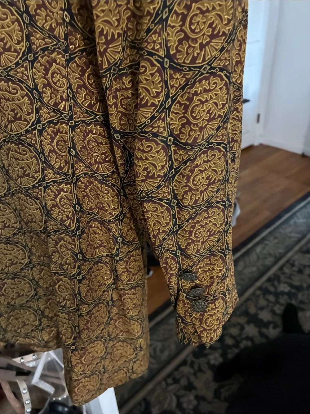 Christian Dior Blazer ,Vintage from 1980’s - Early 2000’s , 100% silk Size 12